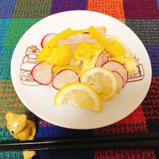 彩り野菜のレモンマリネ(潰瘍性大腸炎◎)